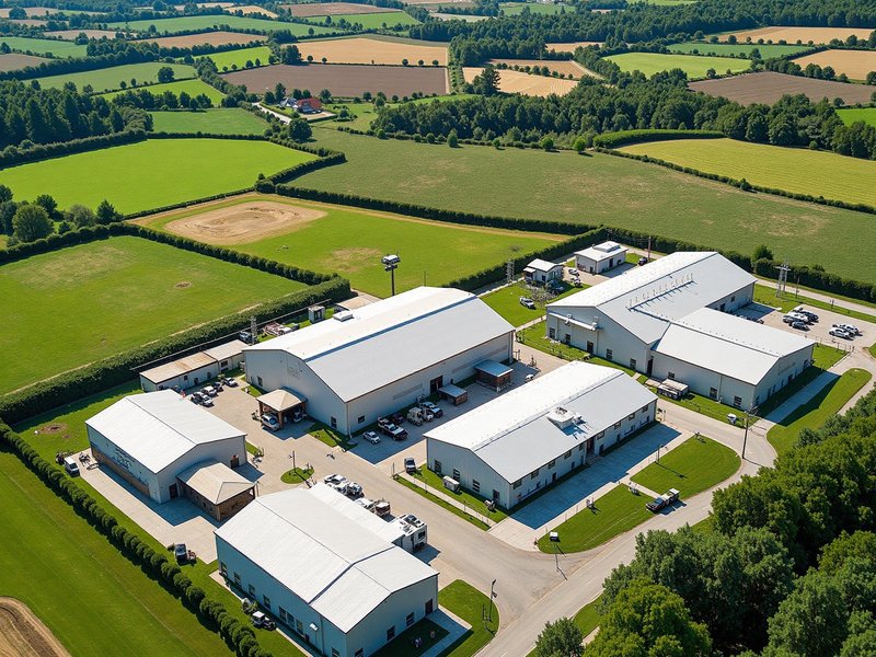 Meiherb factory aerial view